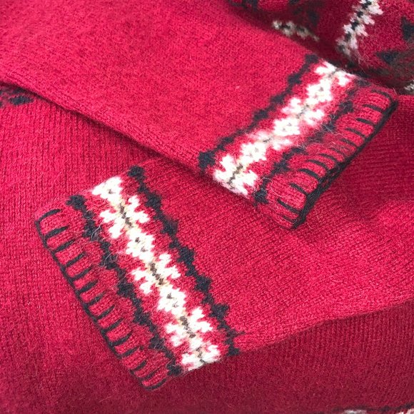 Newton Trading Co. Hoodie Fairisle Wool Sweater - Picture 8 of 8